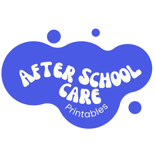 After School Care Printables