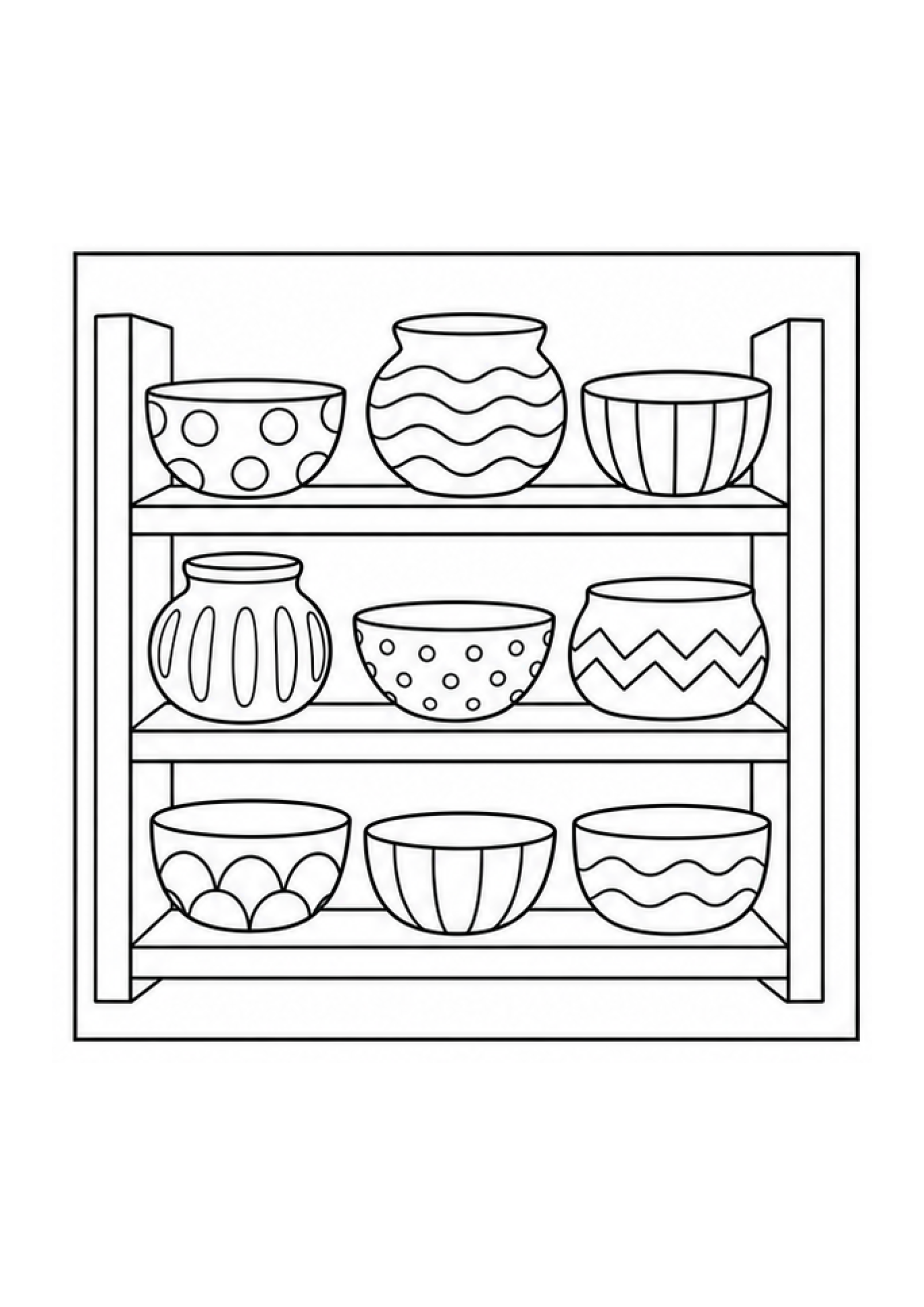 Art Studio Colouring Pack page 3 preview