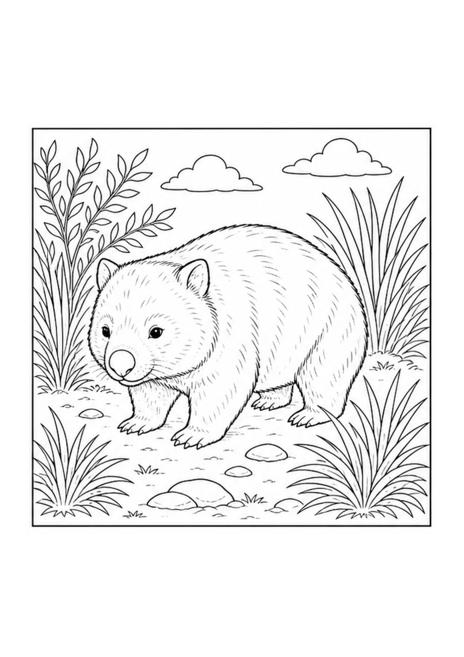 Aussie Adventure Colouring Pack page 3 preview