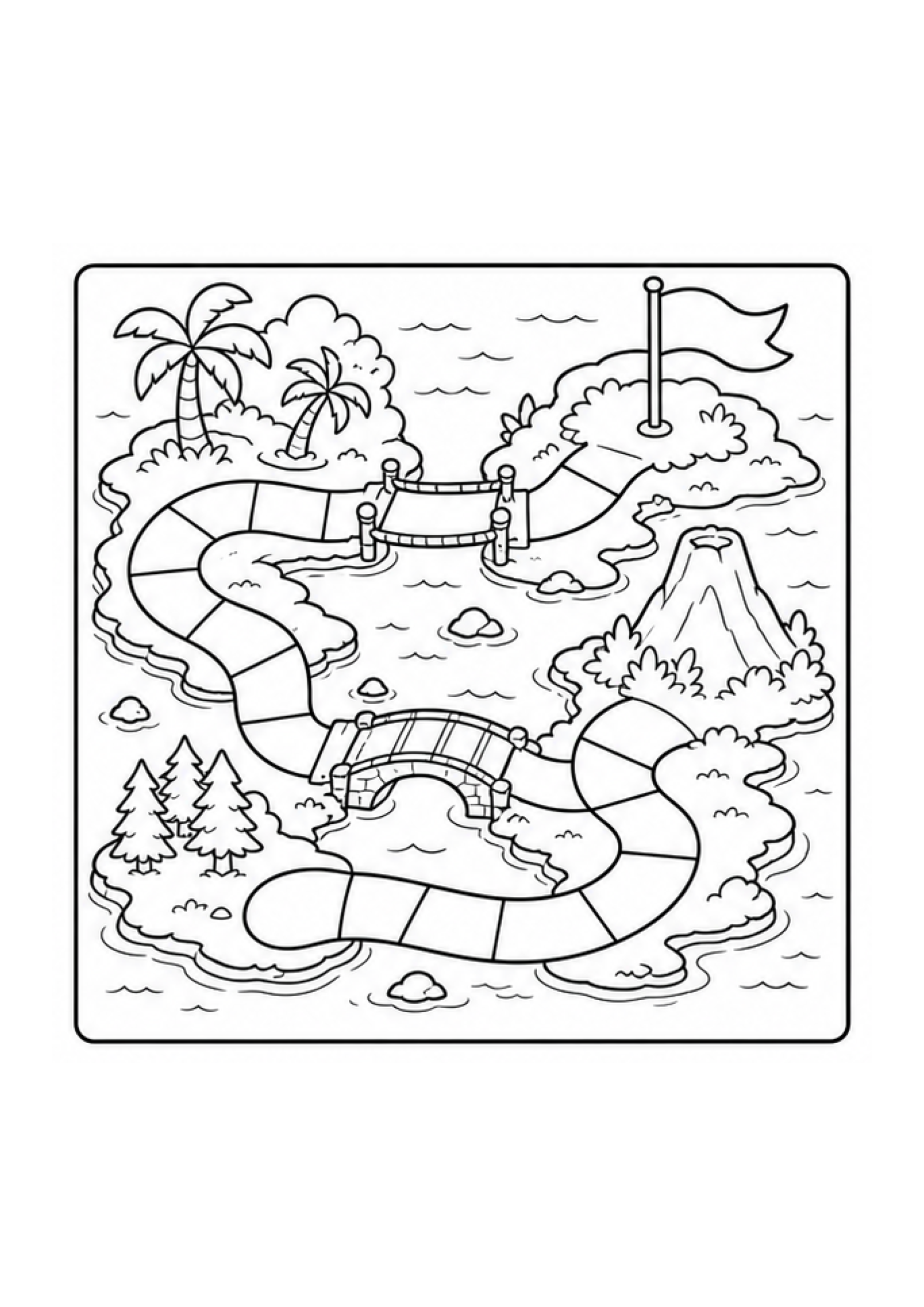 Board Game Builders Colouring Pack page 4 preview