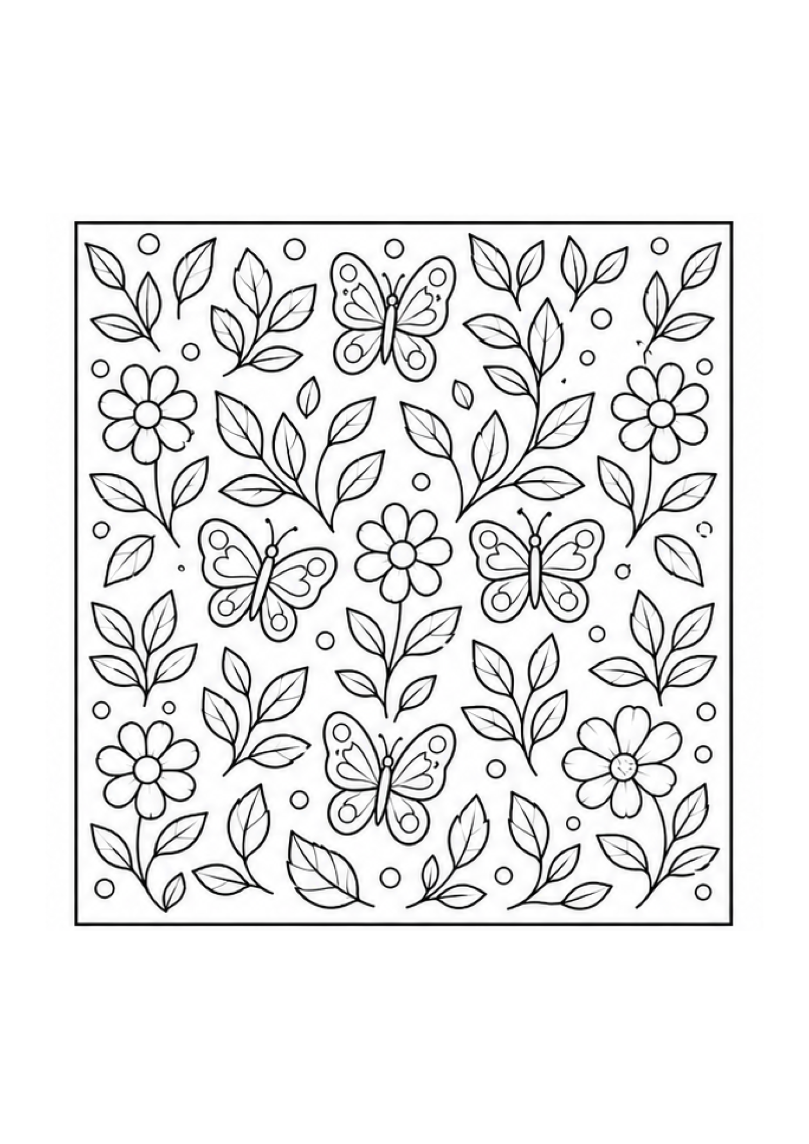 Calm Club Colouring Pack page 2 preview