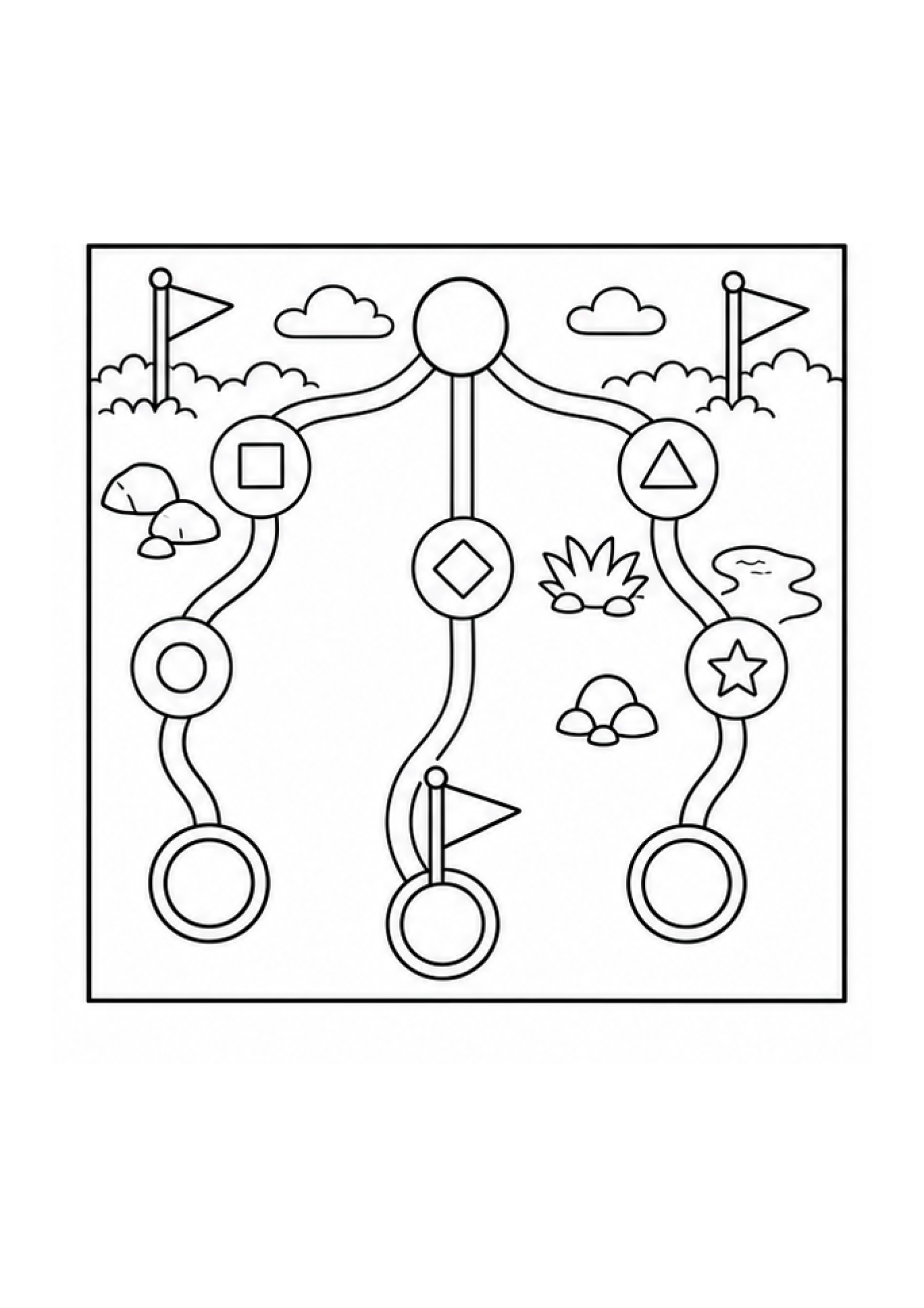 Coding Without Screens Colouring Pack page 3 preview
