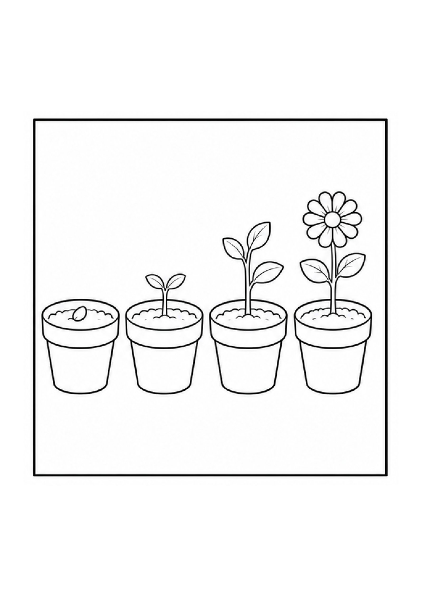 Garden Explorers Colouring Pack page 2 preview