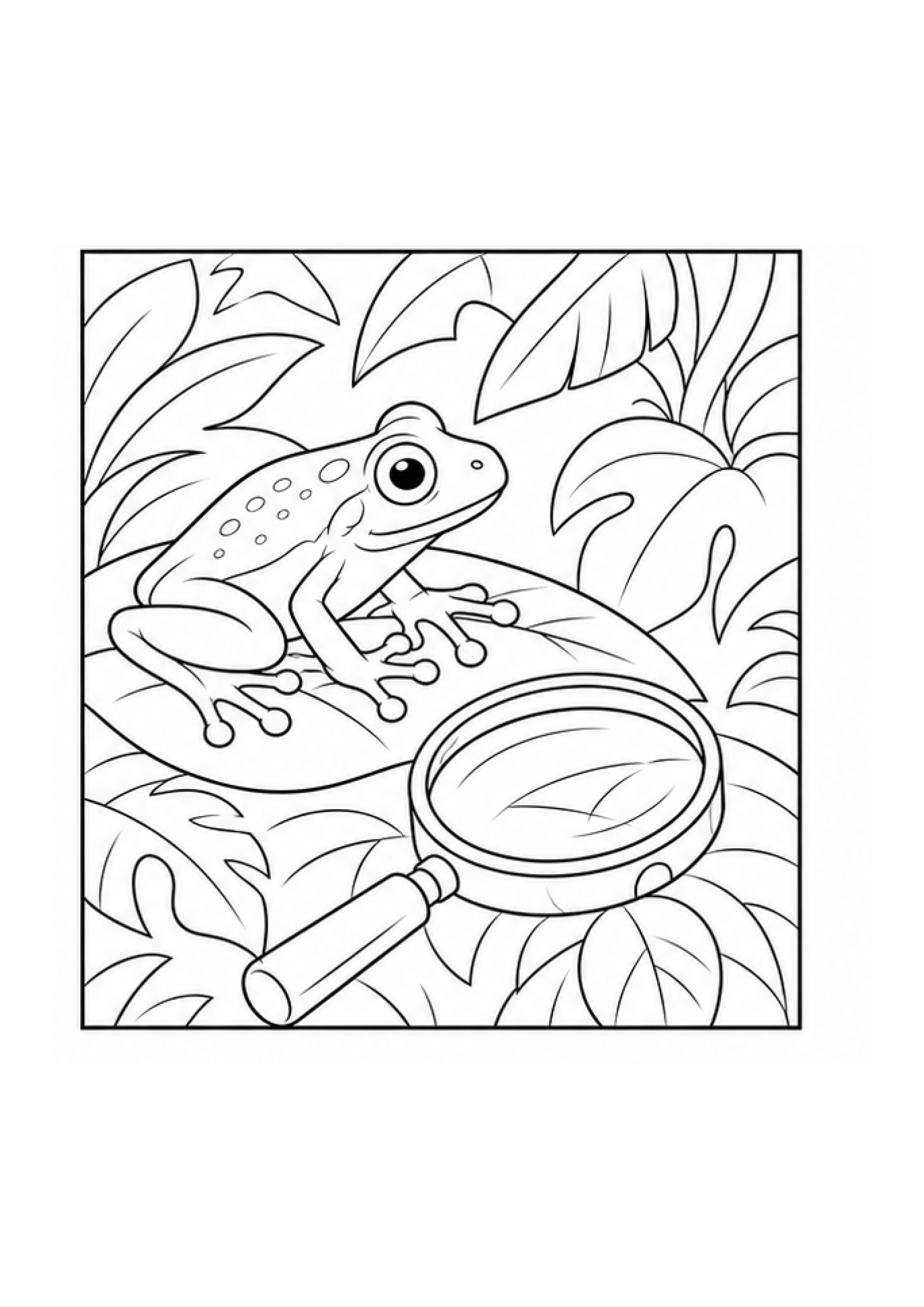 Jungle Expedition Colouring Pack page 4 preview