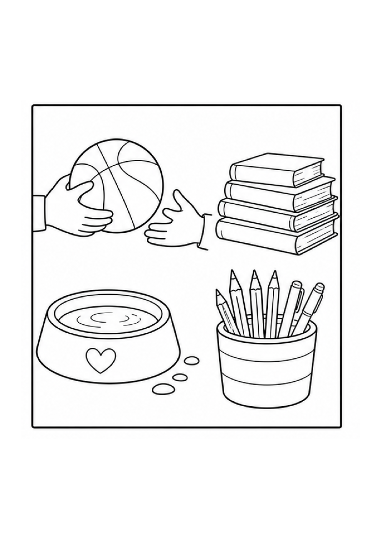 Kindness Crew Colouring Pack page 4 preview