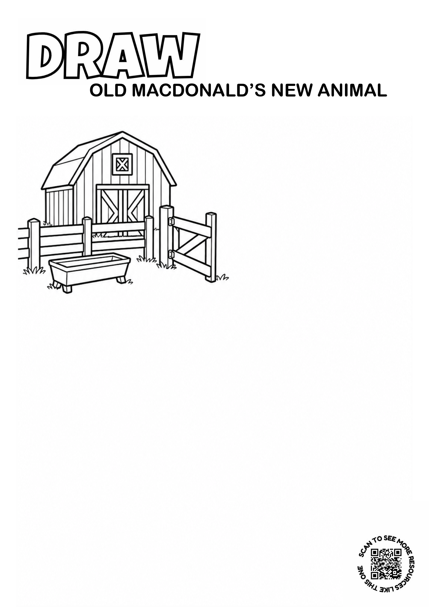 Nursery Rhyme Adventures Colouring Pack page 4 preview
