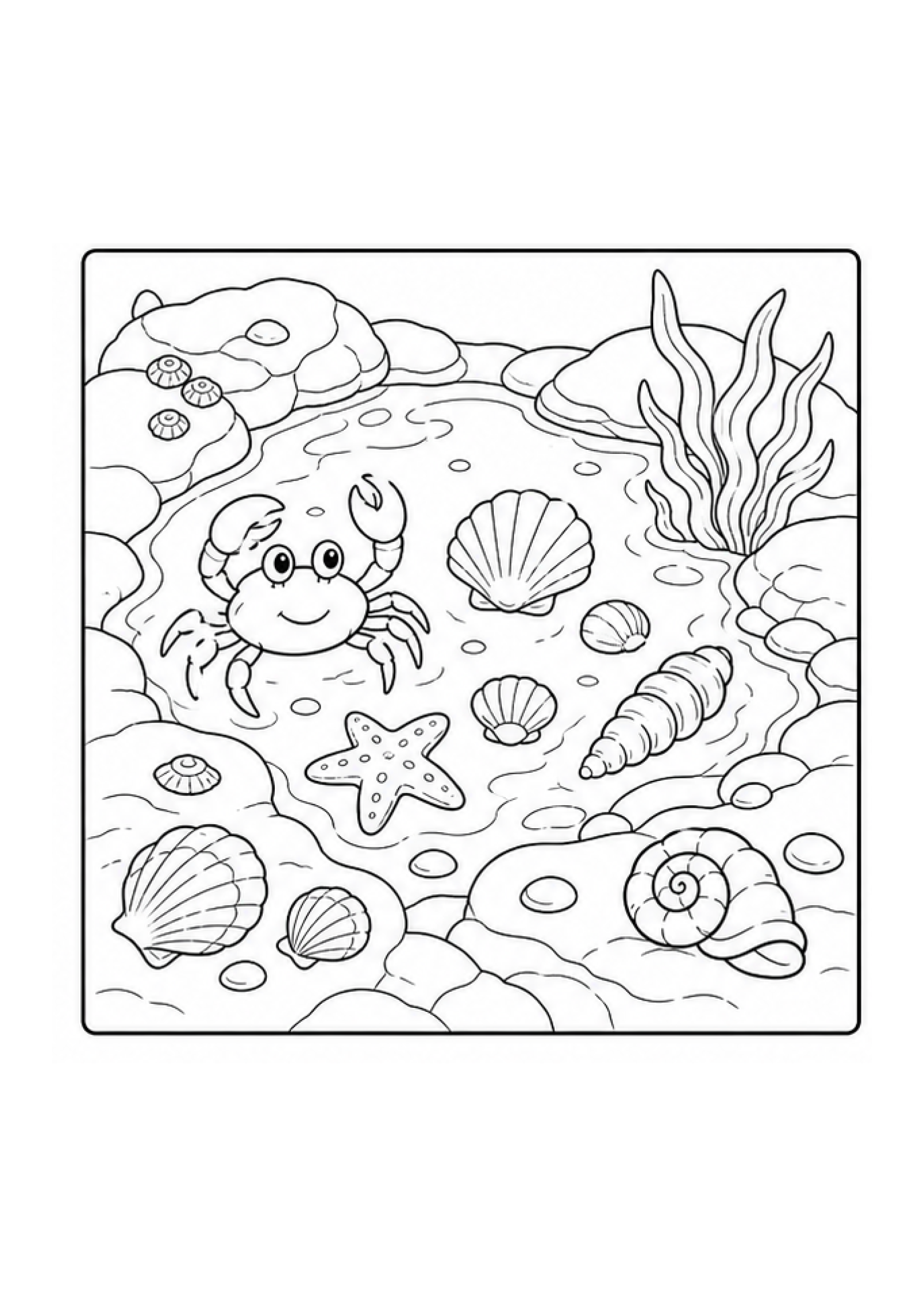 Ocean Discovery Colouring Pack page 3 preview