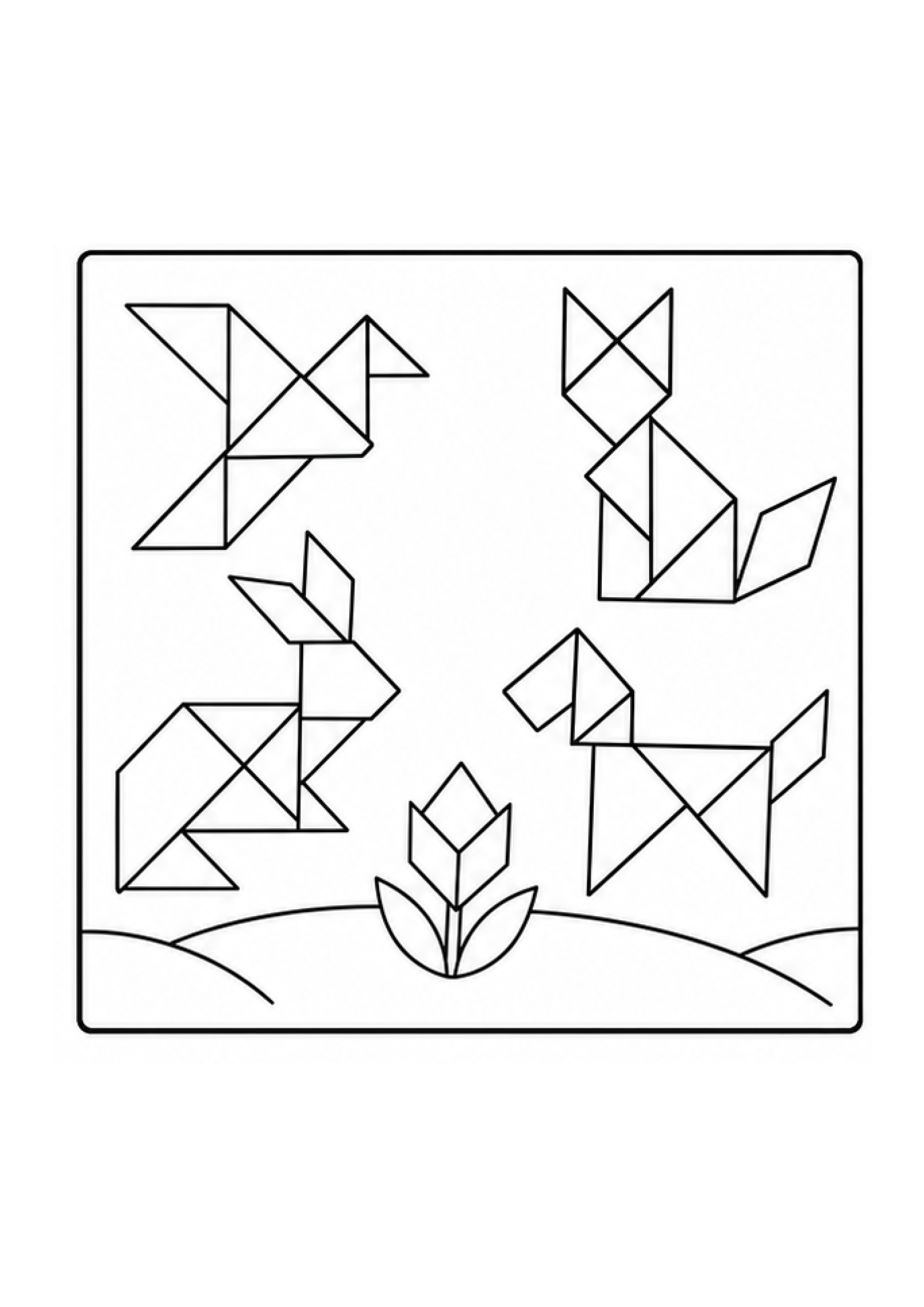 Puzzle Masters Colouring Pack page 3 preview