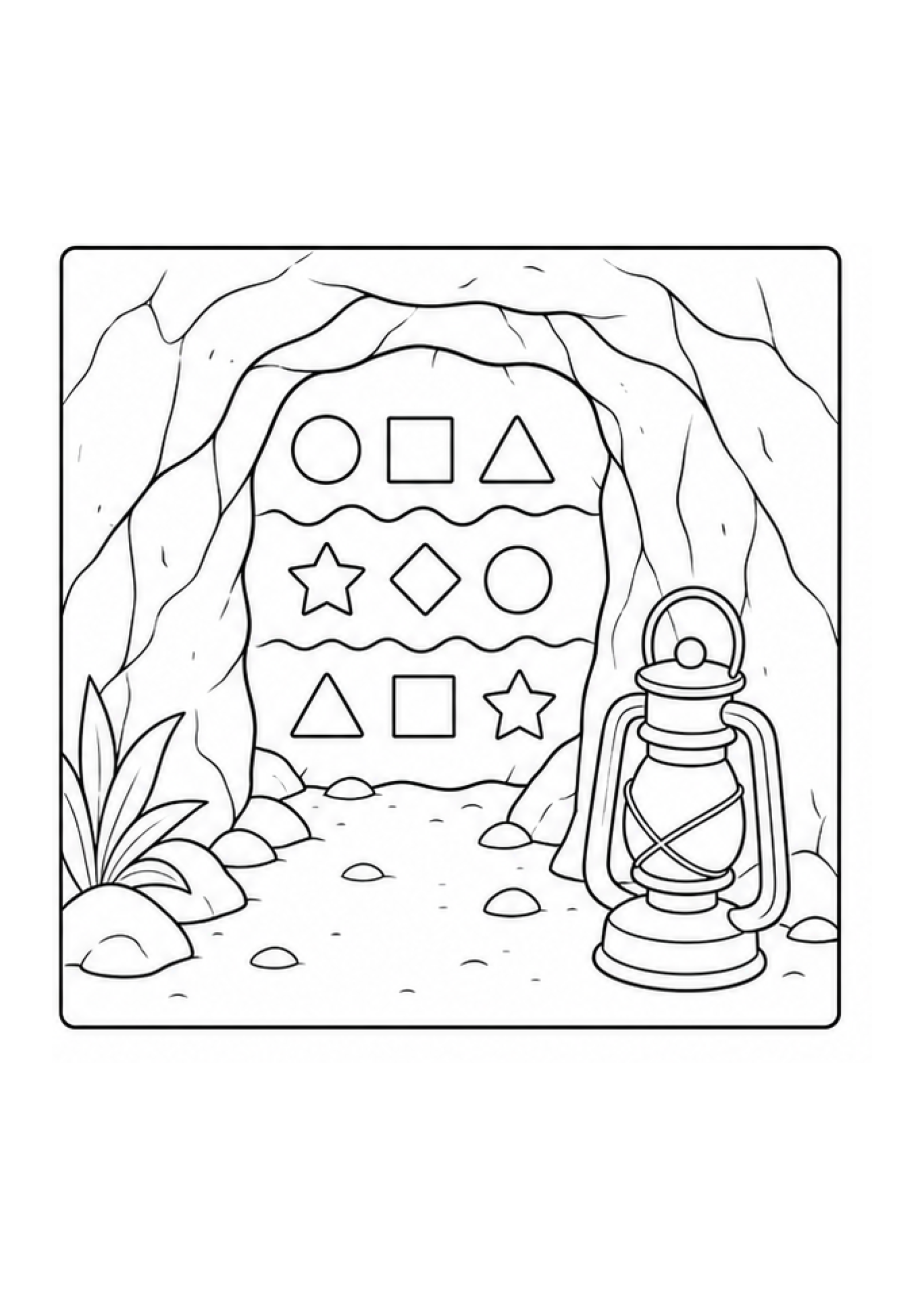 Treasure Hunters Colouring Pack page 4 preview
