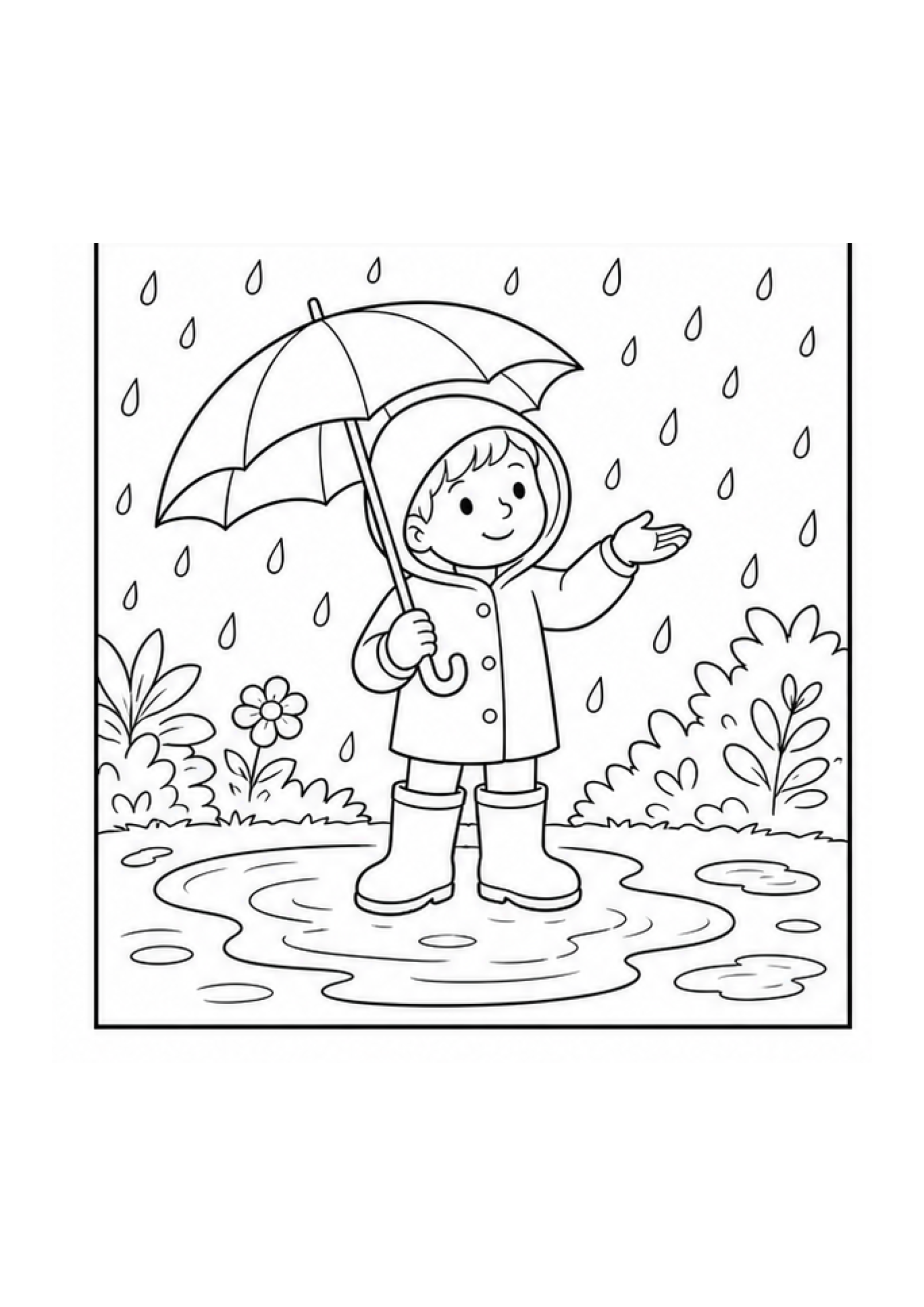 Weather Watchers Colouring Pack page 3 preview