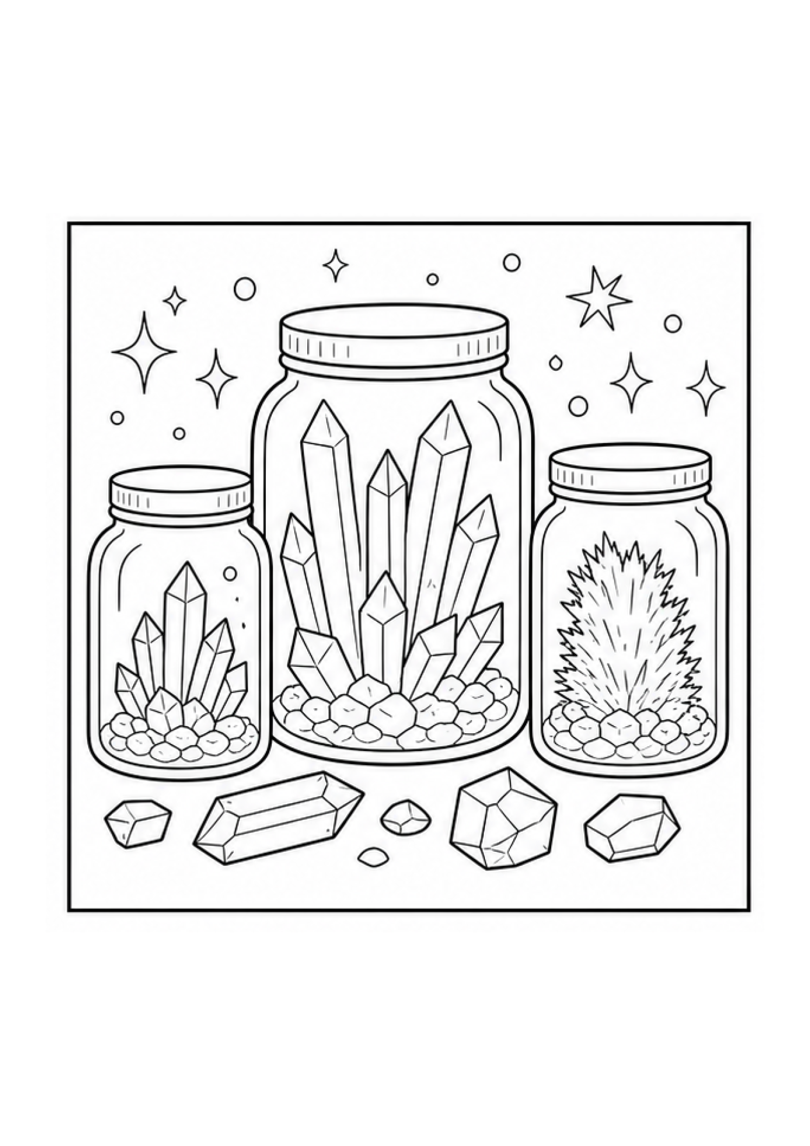 Weird Science Colouring Pack page 3 preview